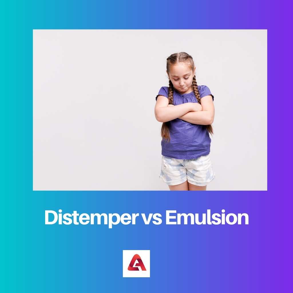 Distemper vs Emulsion