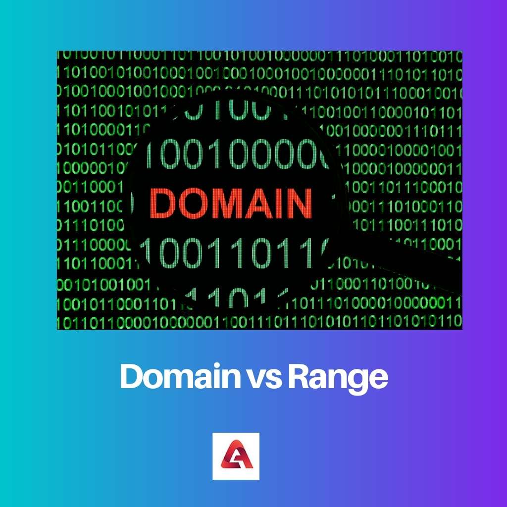 Domain vs Range