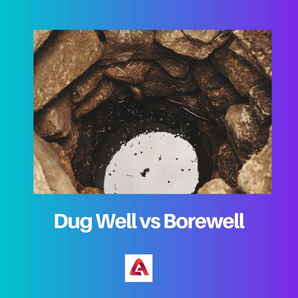 Dug Well vs Borewell