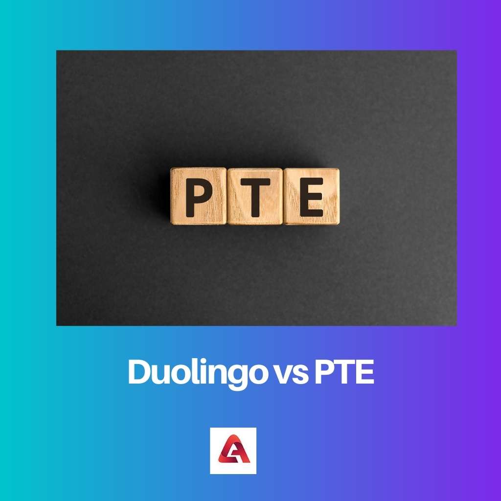 Duolingo vs PTE