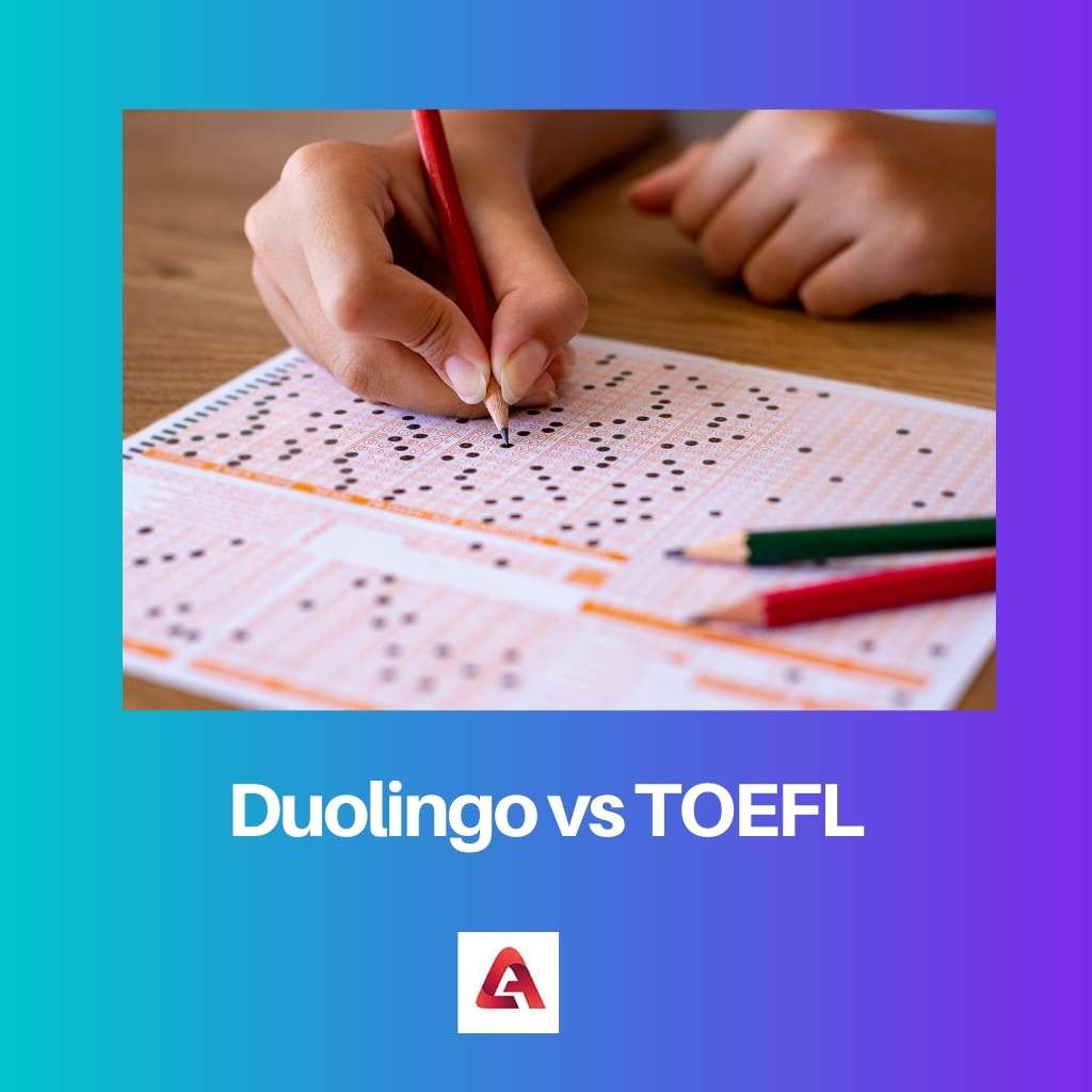 Duolingo vs TOEFL