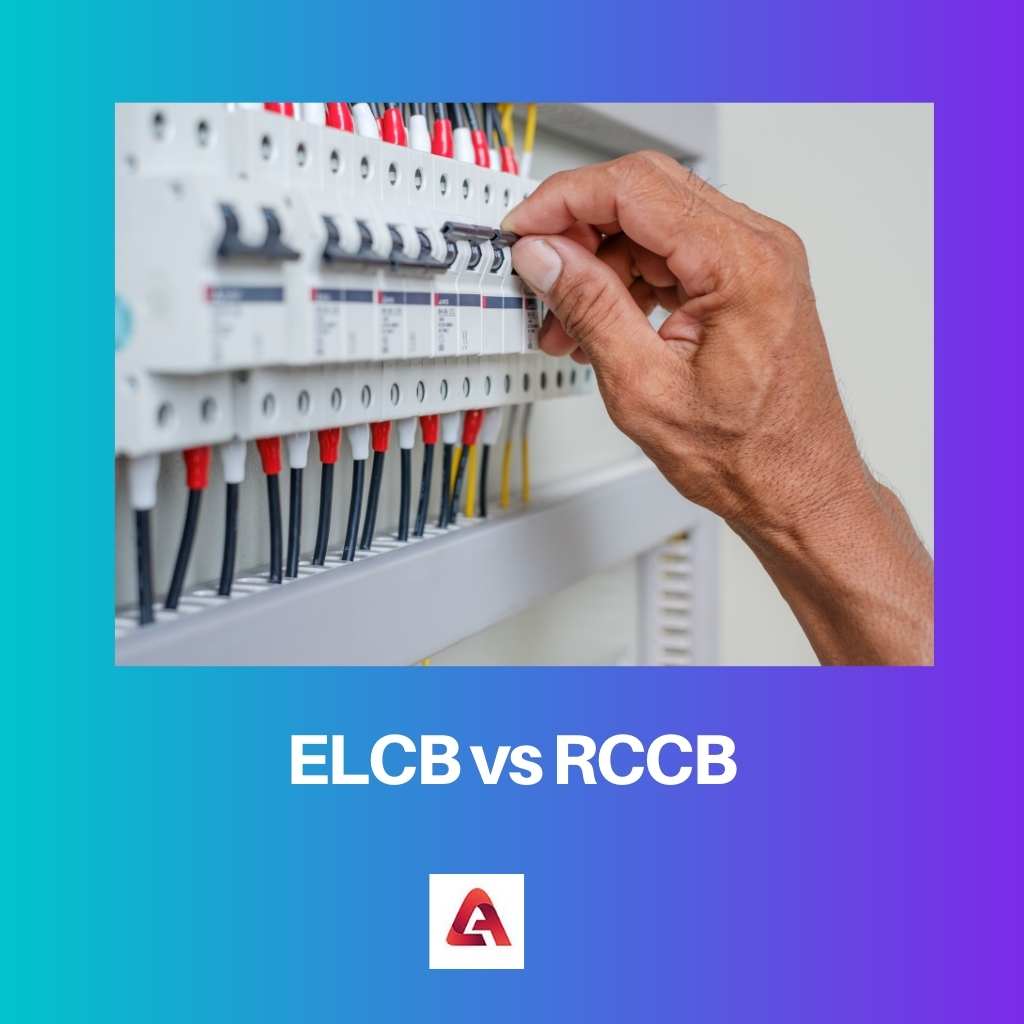 ELCB vs RCCB