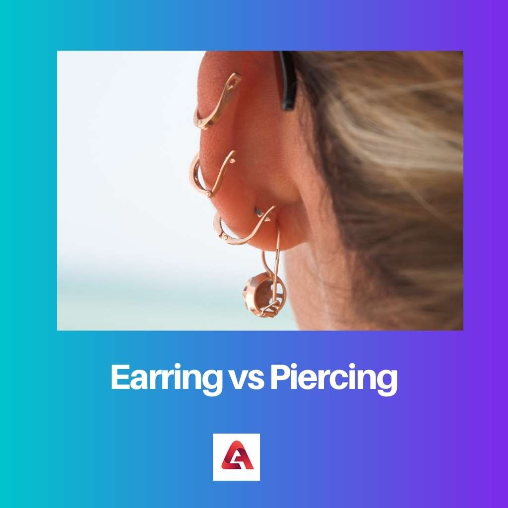 Earring vs Piercing
