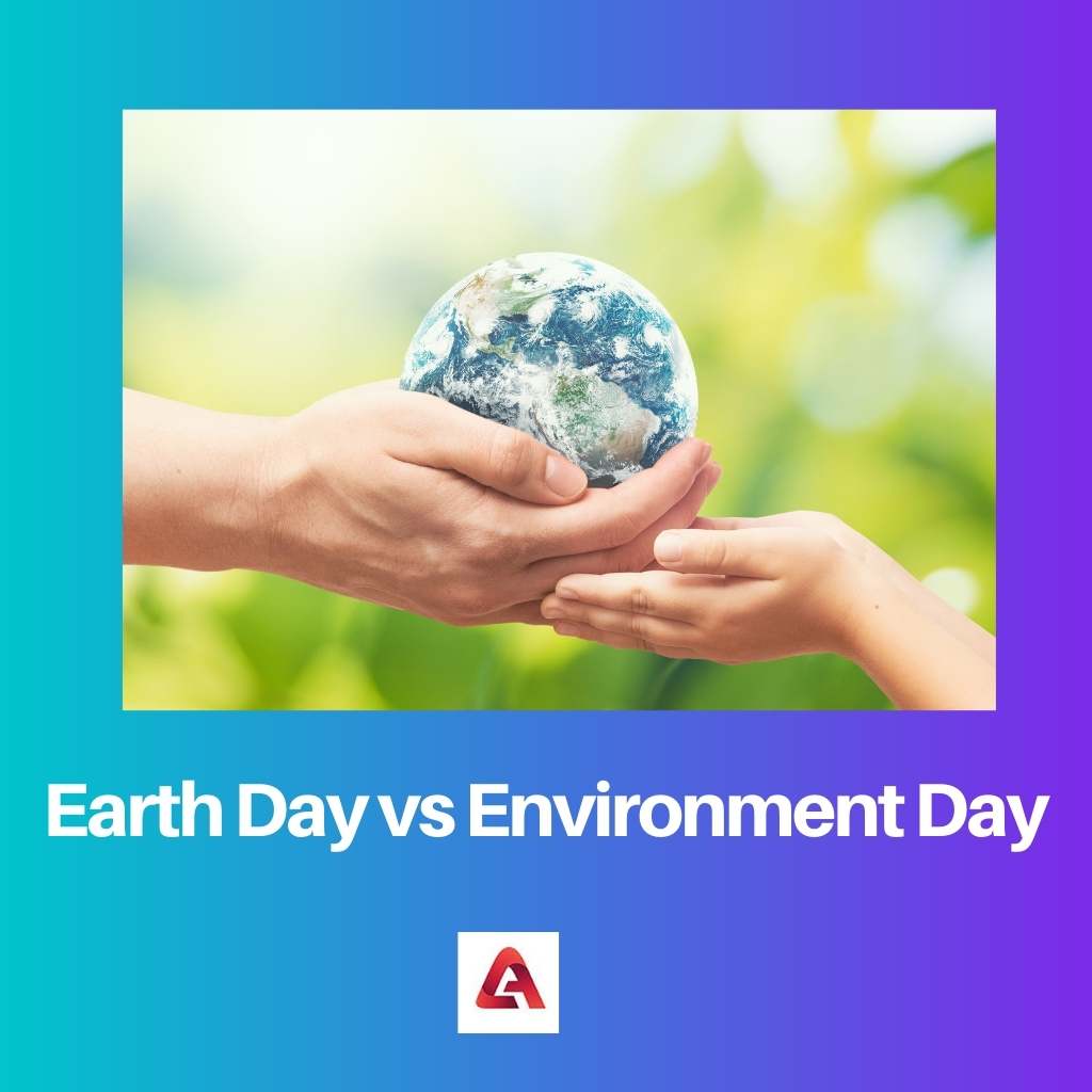 Earth Day vs Environment Day