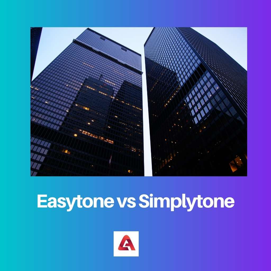 Easytone vs Simplytone