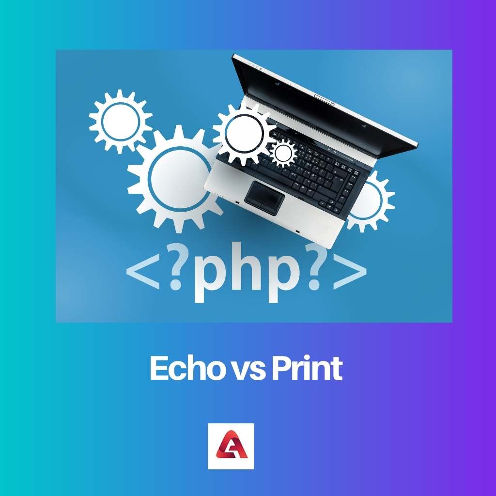 Echo vs Print