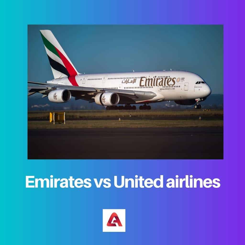 Emirates vs United Airlines: Difference and Comparison