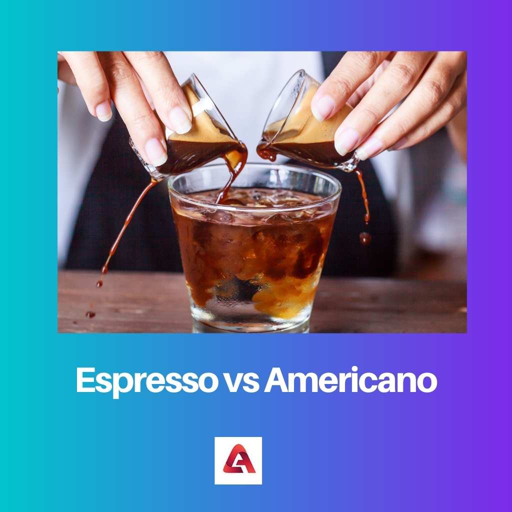 Espresso vs Americano