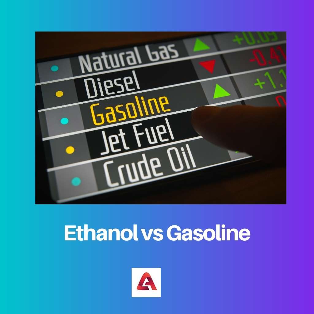 Ethanol vs Gasoline