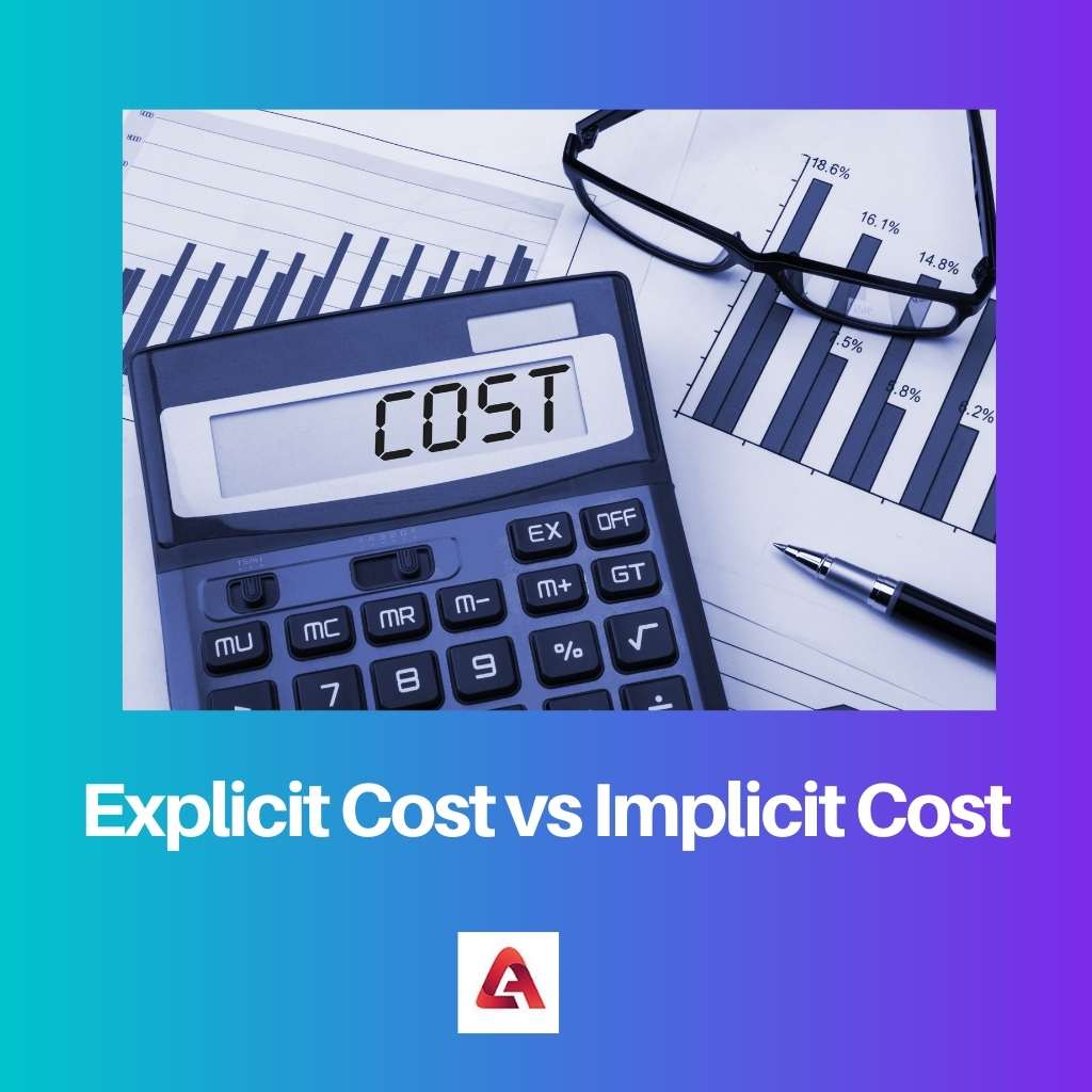 Explicit Cost vs Implicit Cost