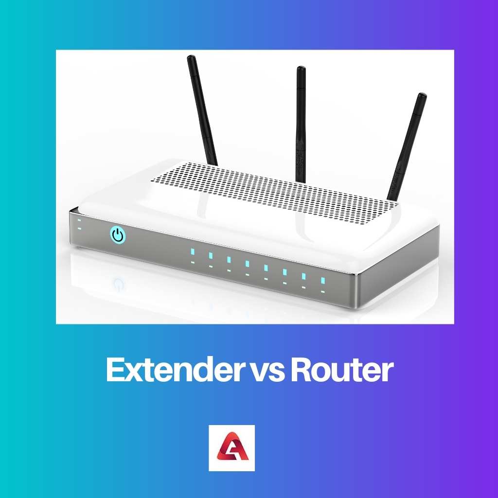 Extender vs Router