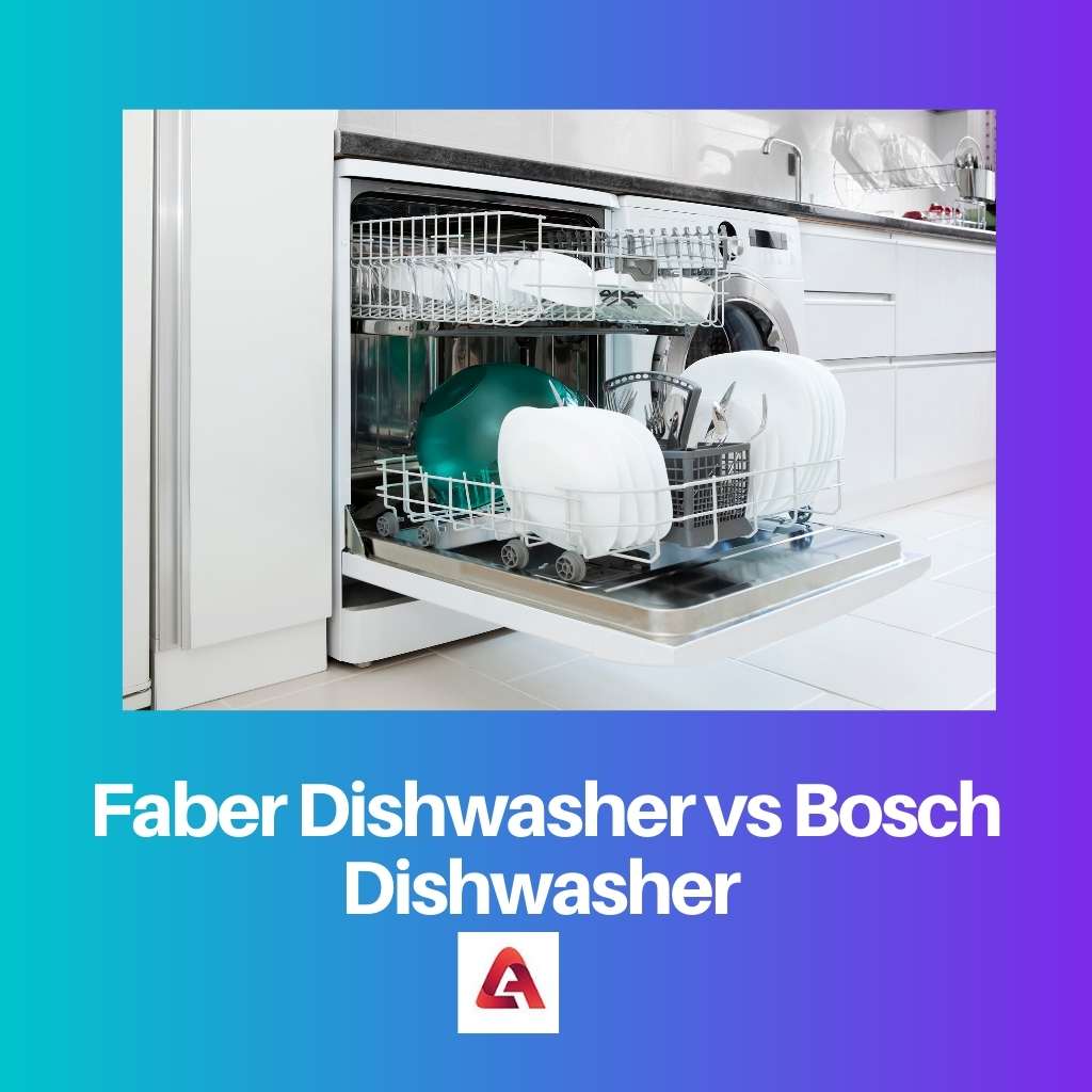 Faber Dishwasher vs Bosch Dishwasher