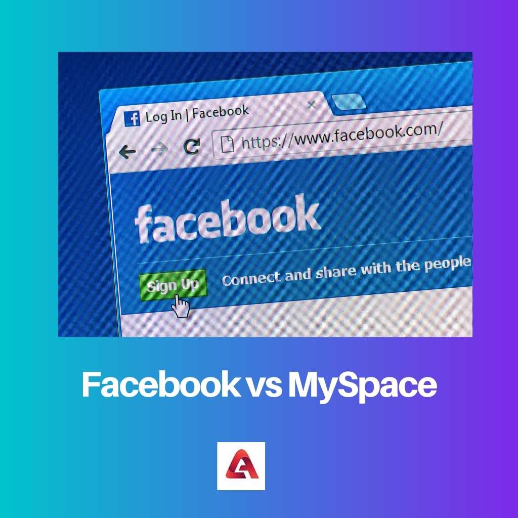 Facebook vs MySpace