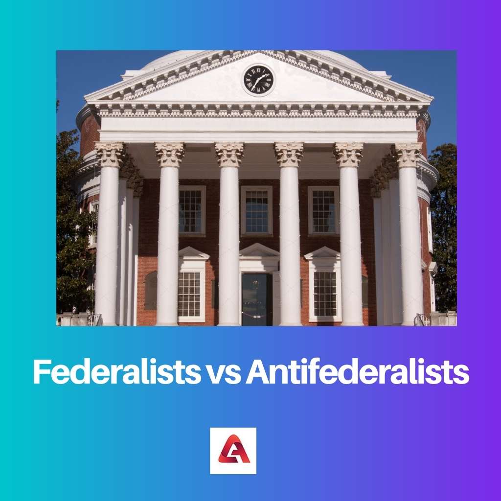 Federalists vs Antifederalists