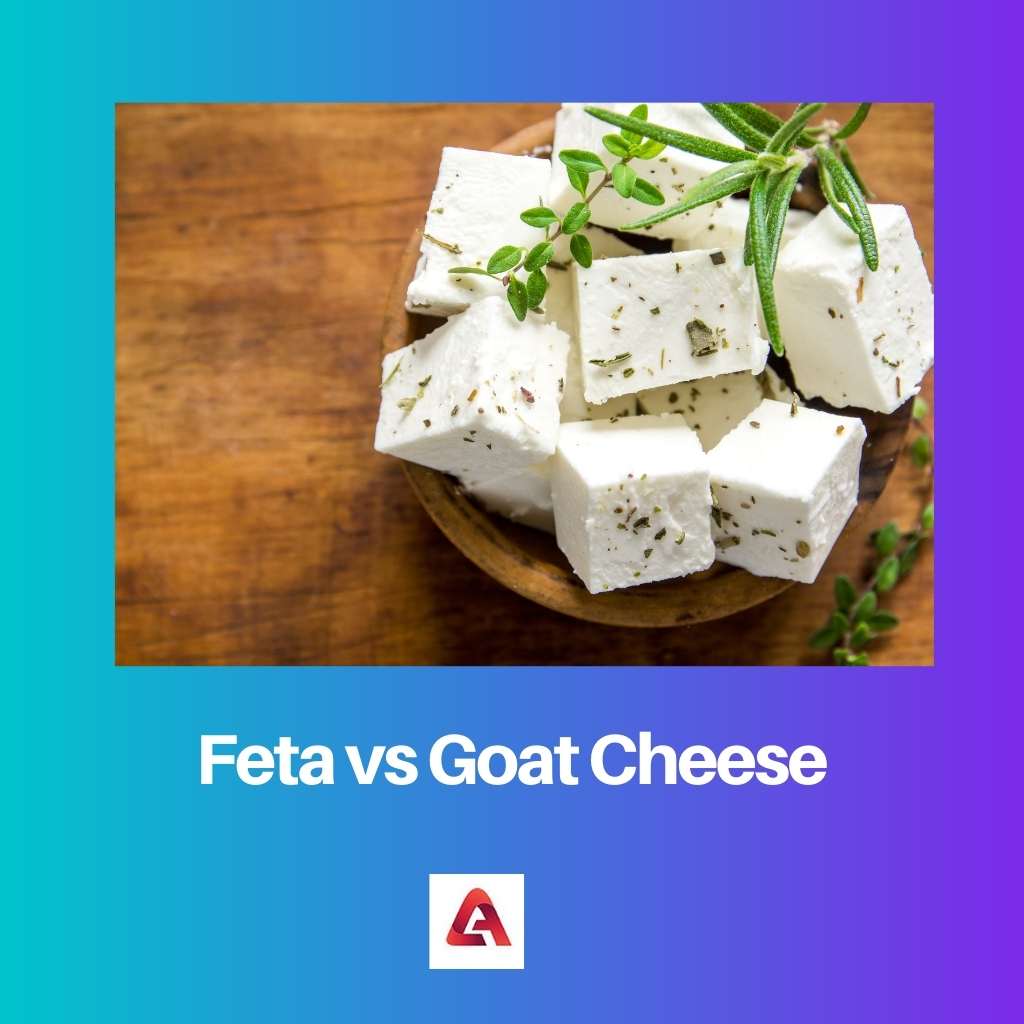 Feta vs Goat Cheese