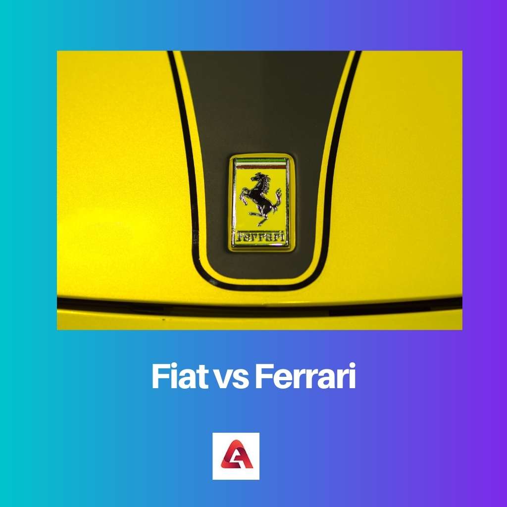 Fiat vs Ferrari