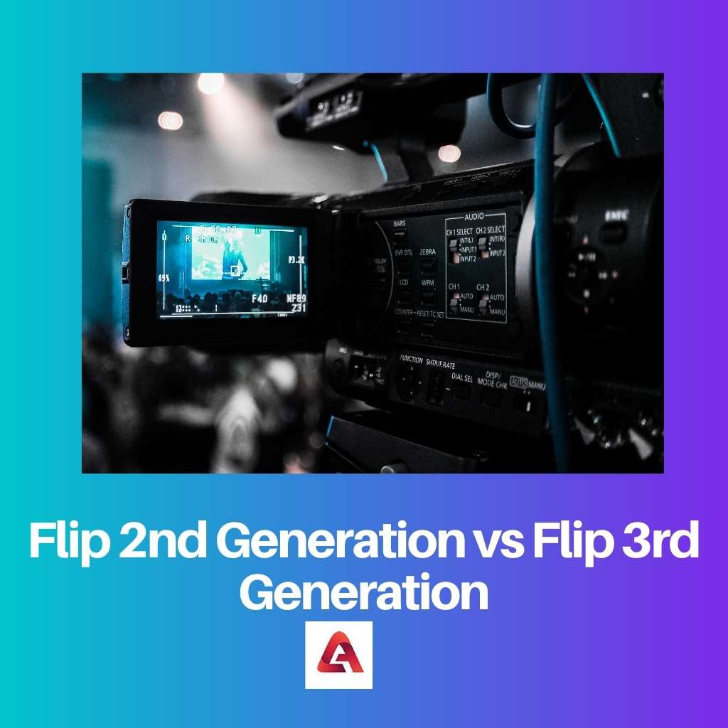 Flip 2nd Generation vs Flip 3rd Generation