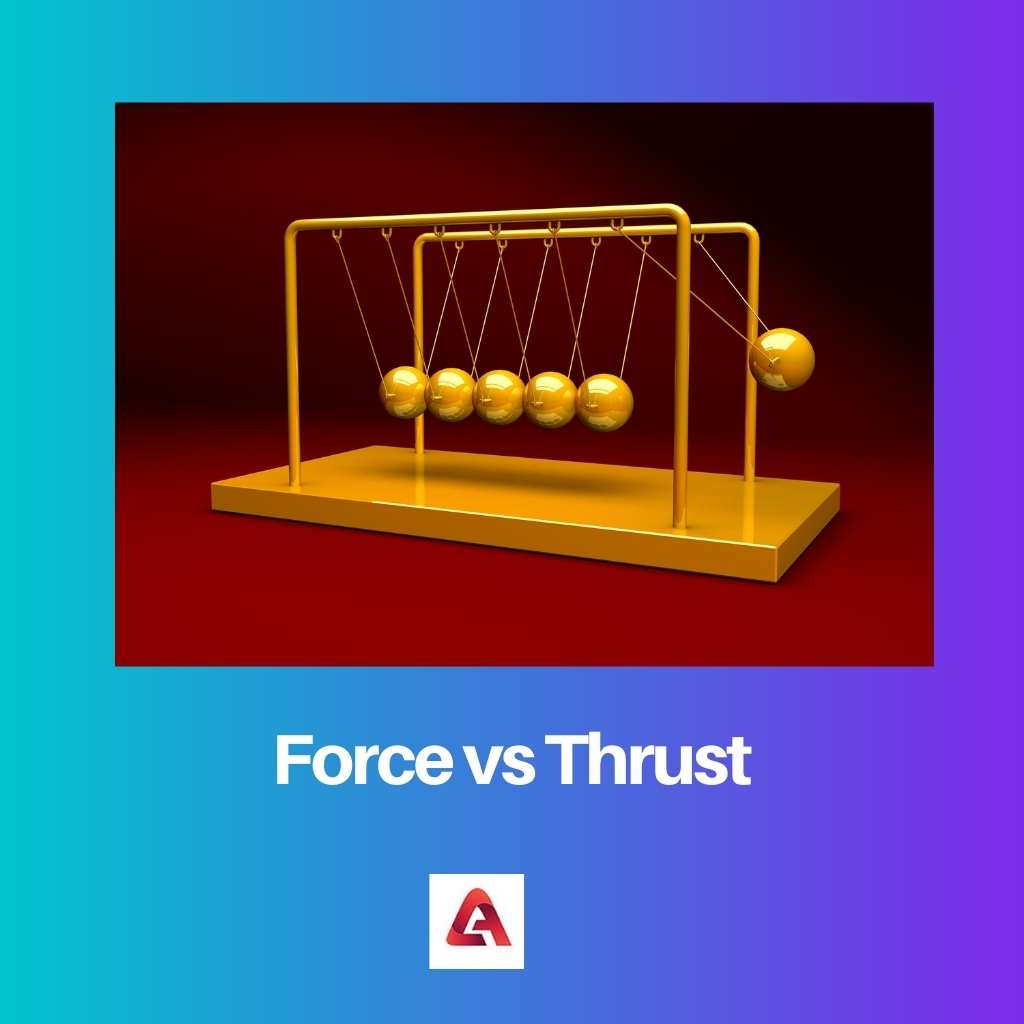 Force vs Thrust