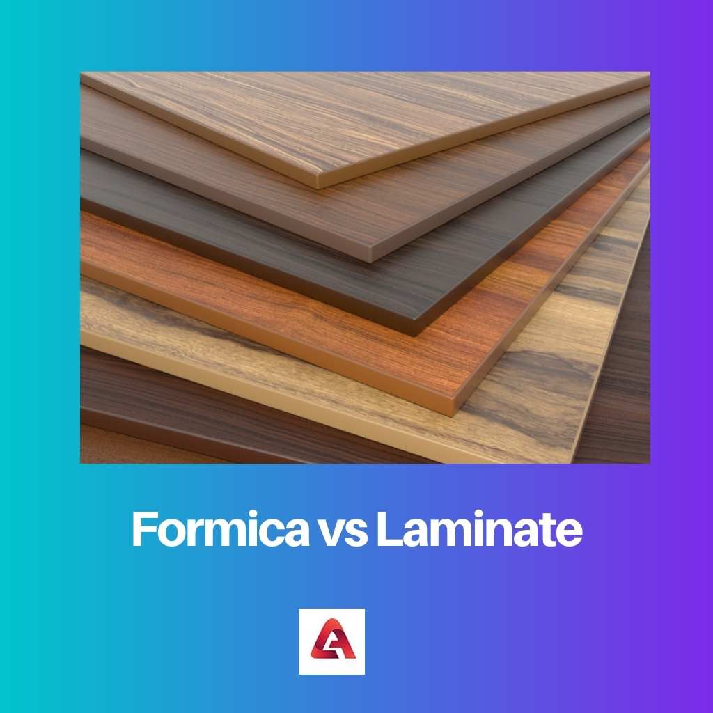 Formica vs Laminate