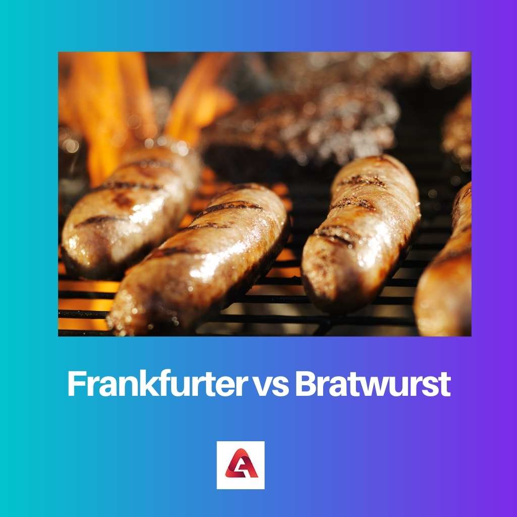 Frankfurter vs Bratwurst