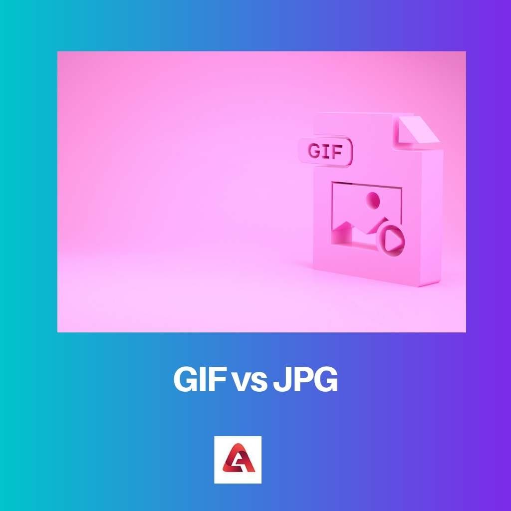 GIF vs JPG
