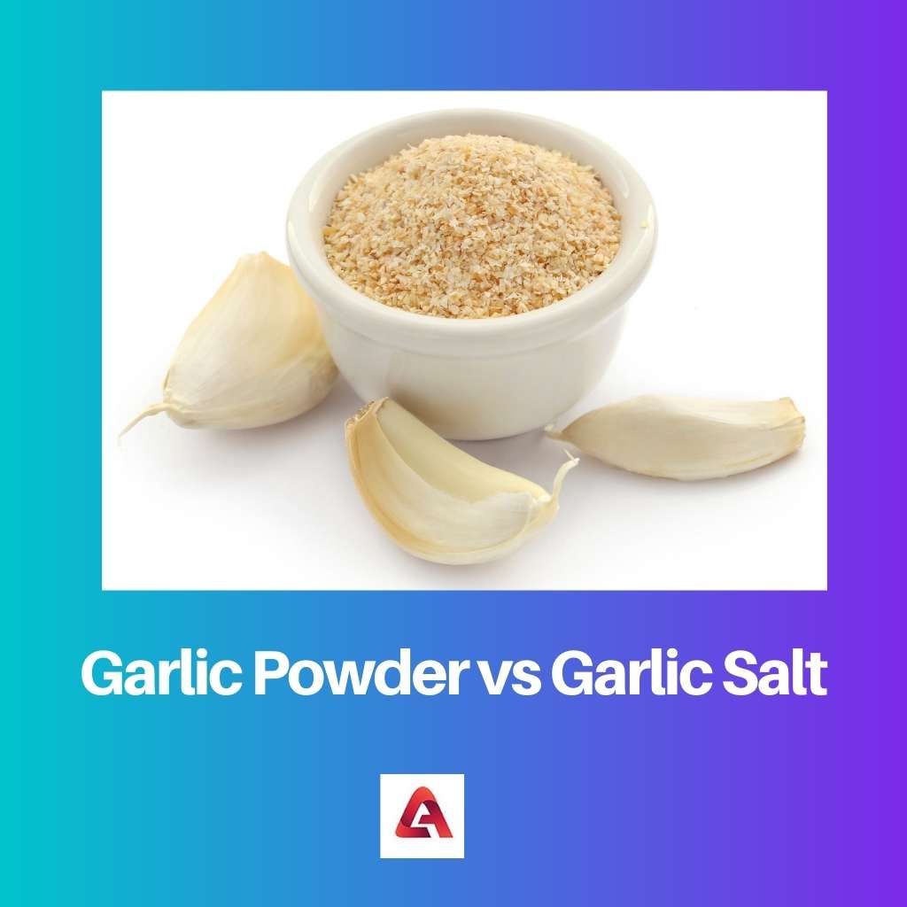 Garlic Powder vs Garlic Salt