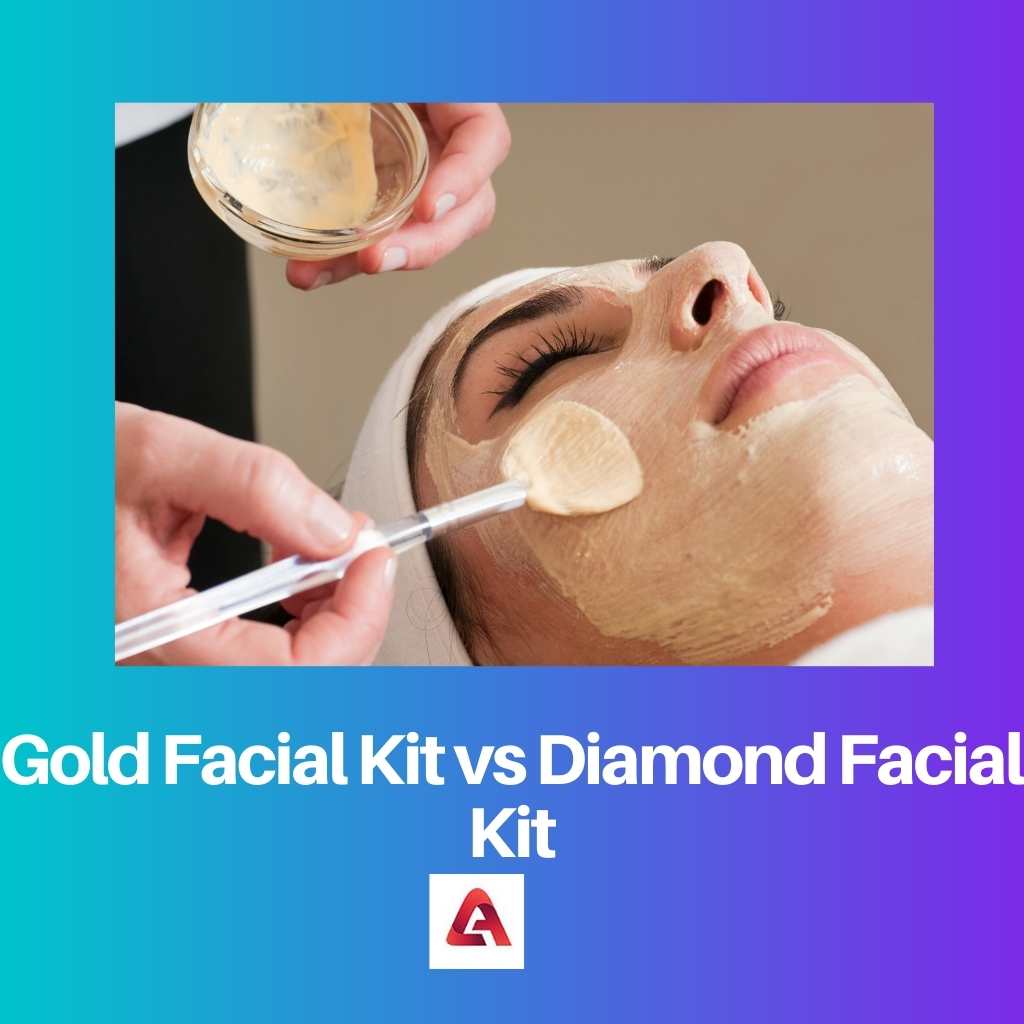 Gold Facial Kit vs Diamond Facial Kit