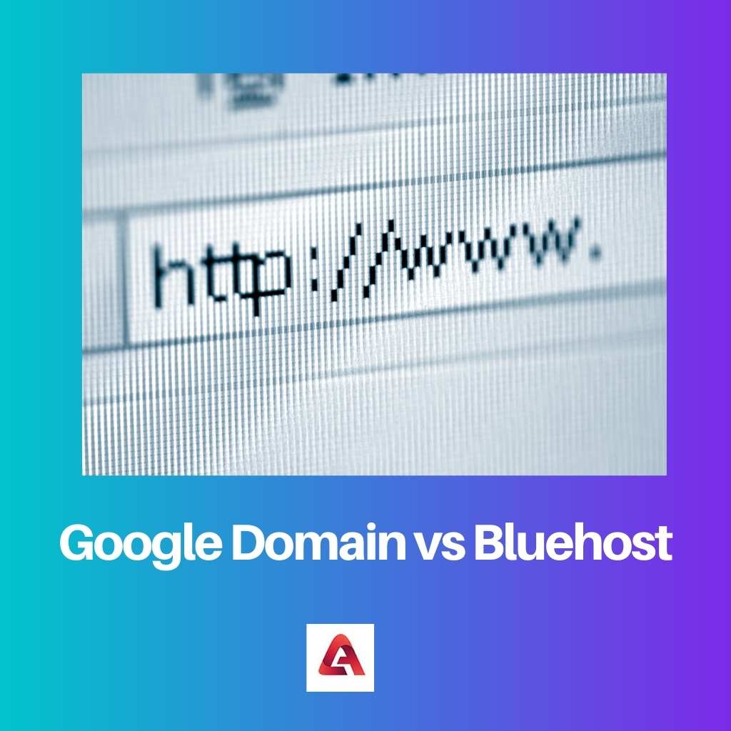 Google Domain vs Bluehost