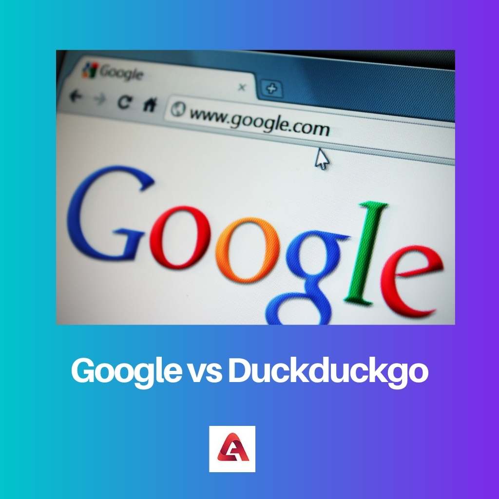 Google vs Duckduckgo