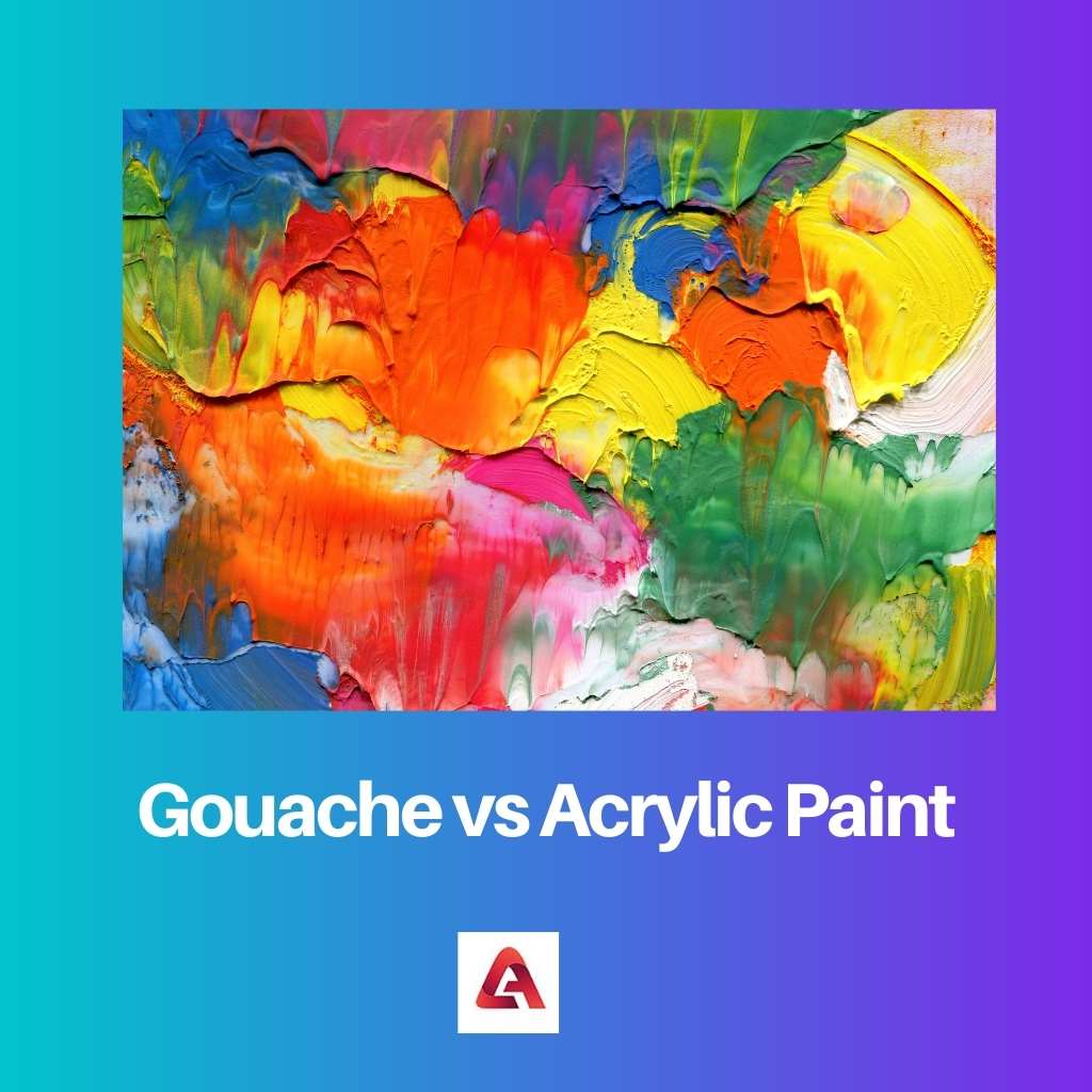 Gouache vs Acrylic Paint