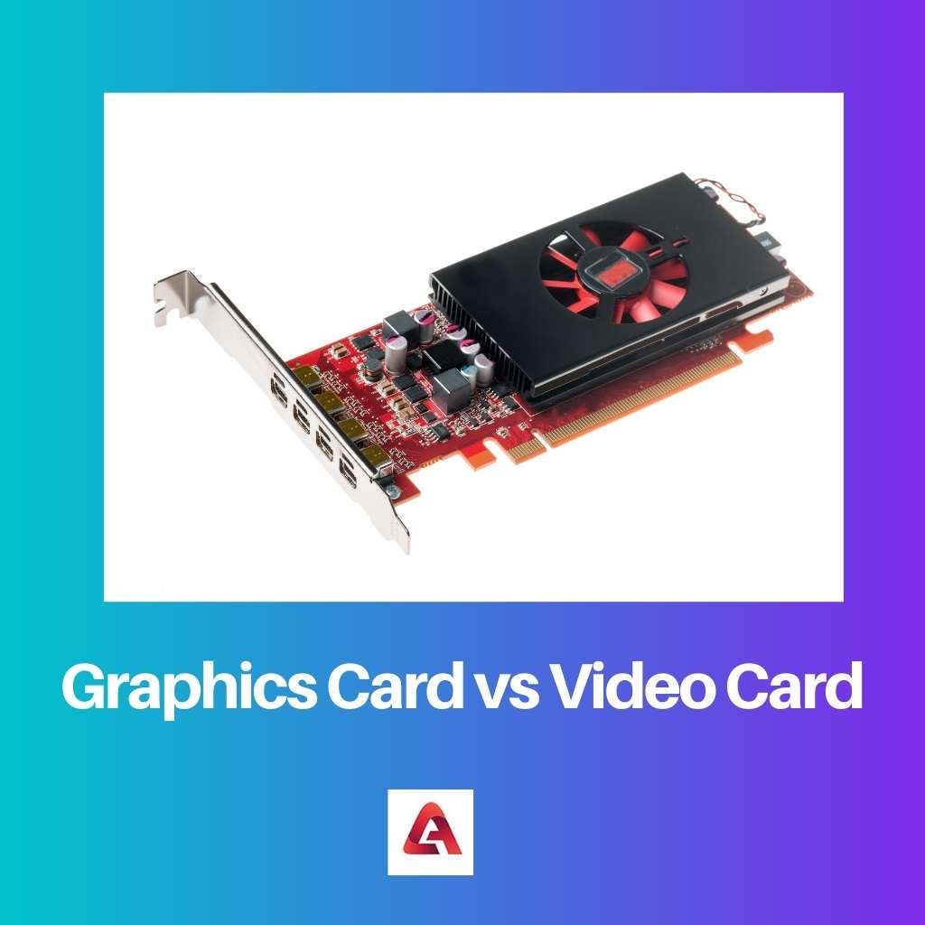Graphics Card vs Video Card