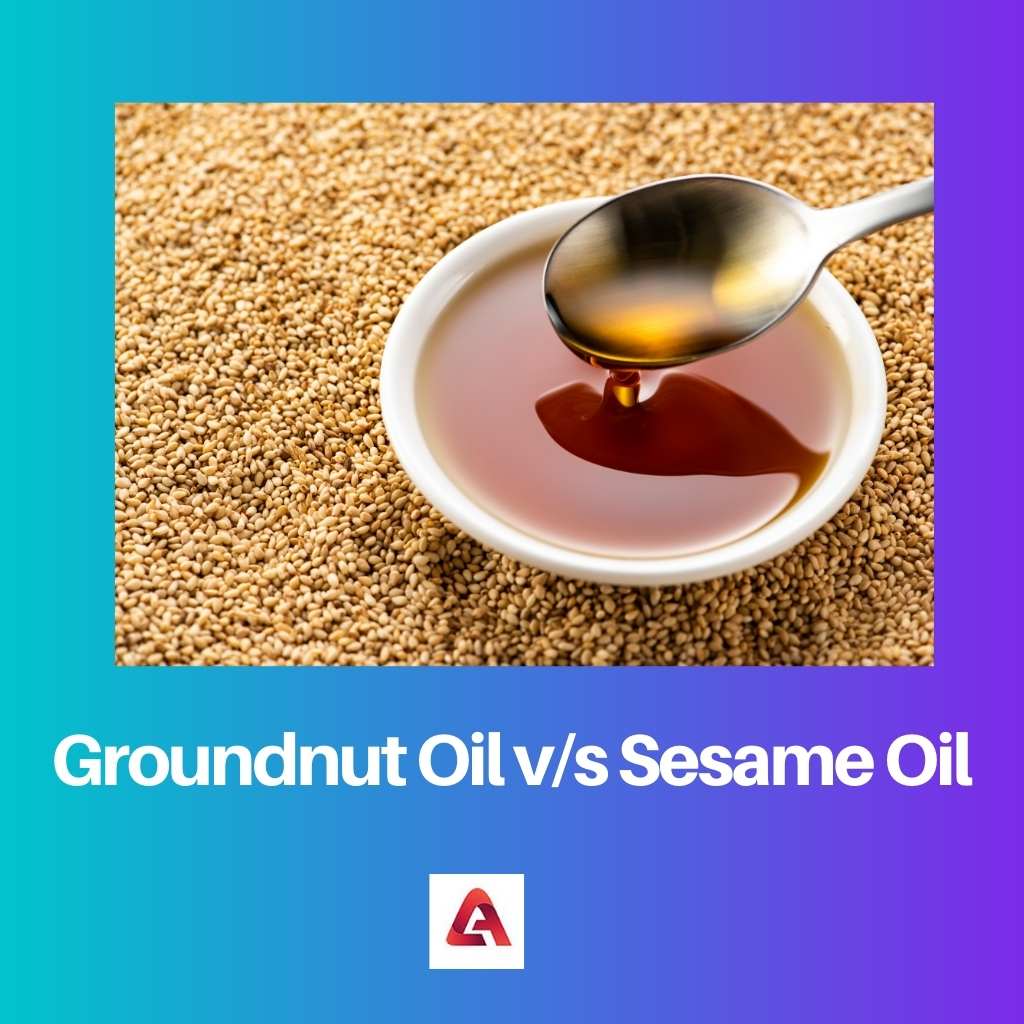 Groundnut Oil vs Sesame Oil