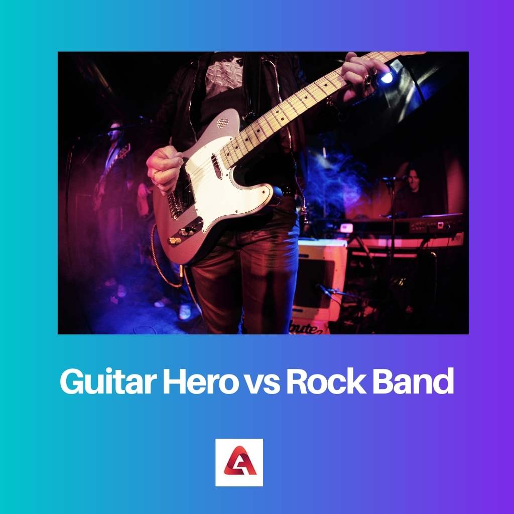 Guitar Hero vs Rock Band