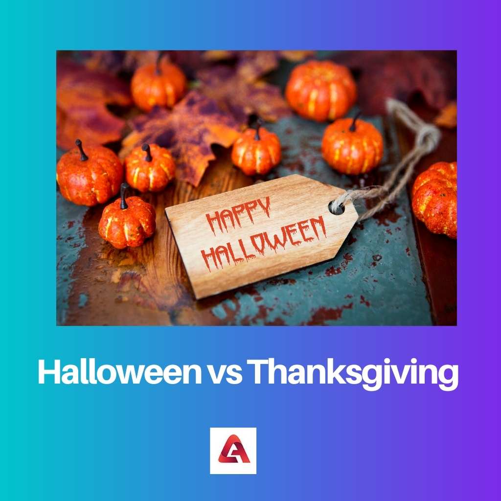 Halloween vs Thanksgiving