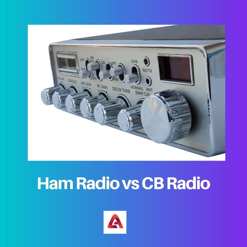 Ham Radio vs CB Radio