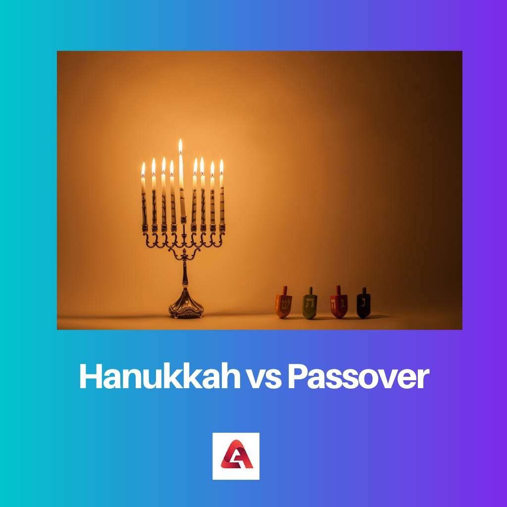 Hanukkah vs Passover
