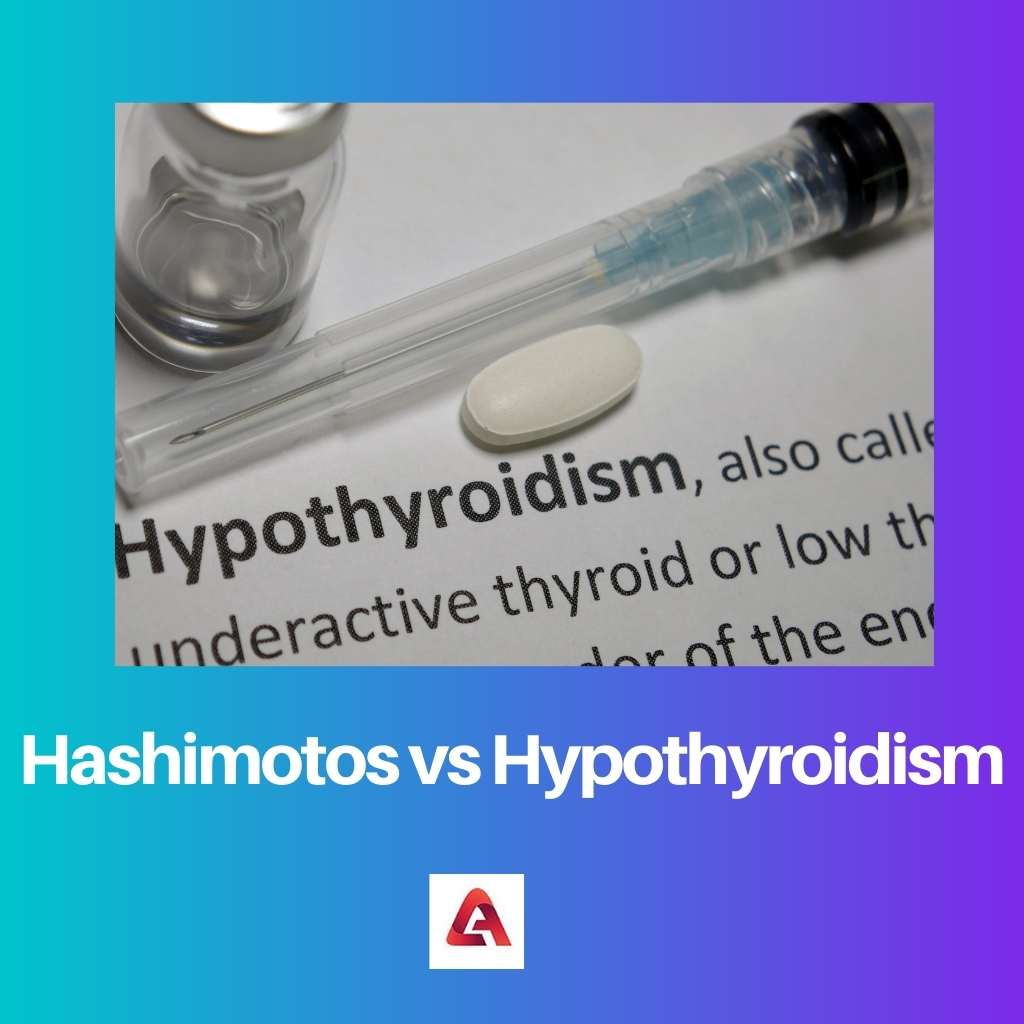 Hashimotos vs Hypothyroidism