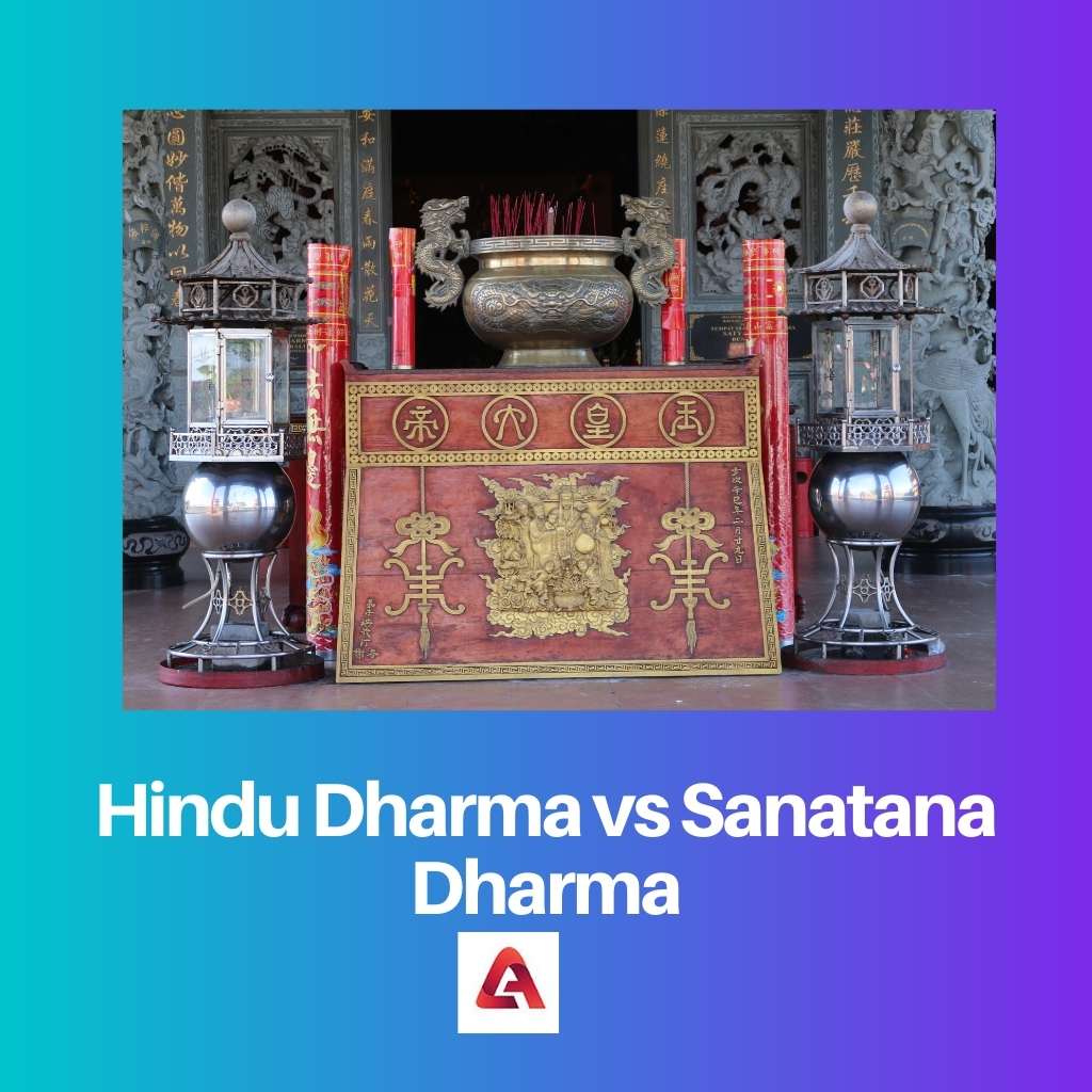 Hindu Dharma vs Sanatana Dharma