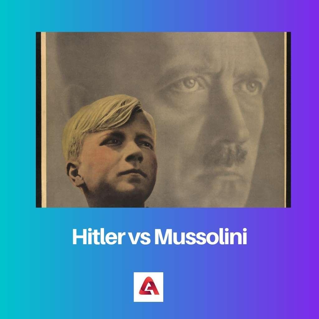 Hitler vs Mussolini