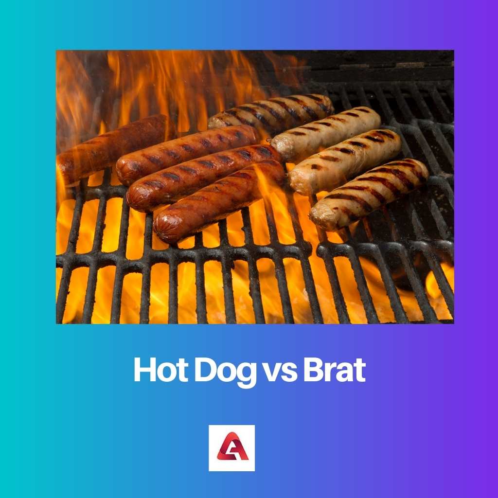 Hot Dog vs Brat