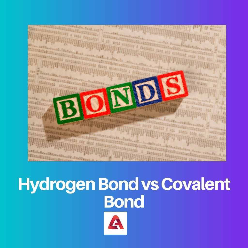 Hydrogen Bond vs Covalent Bond