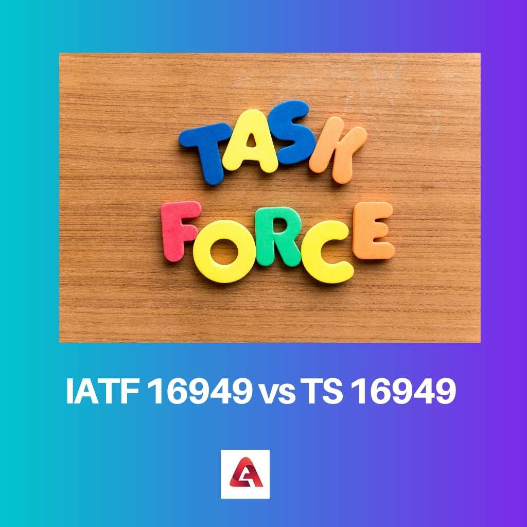 IATF 16949 vs TS 16949
