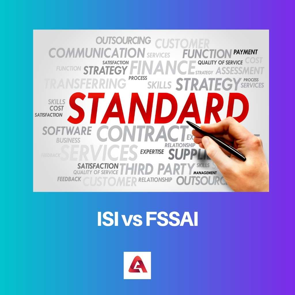 ISI vs FSSAI
