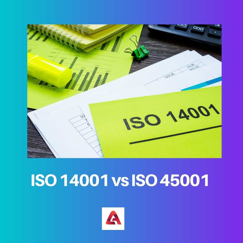 ISO 14001 vs ISO 45001