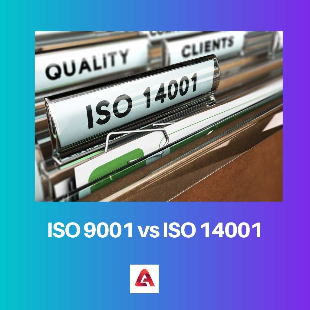 ISO 9001 vs ISO 14001