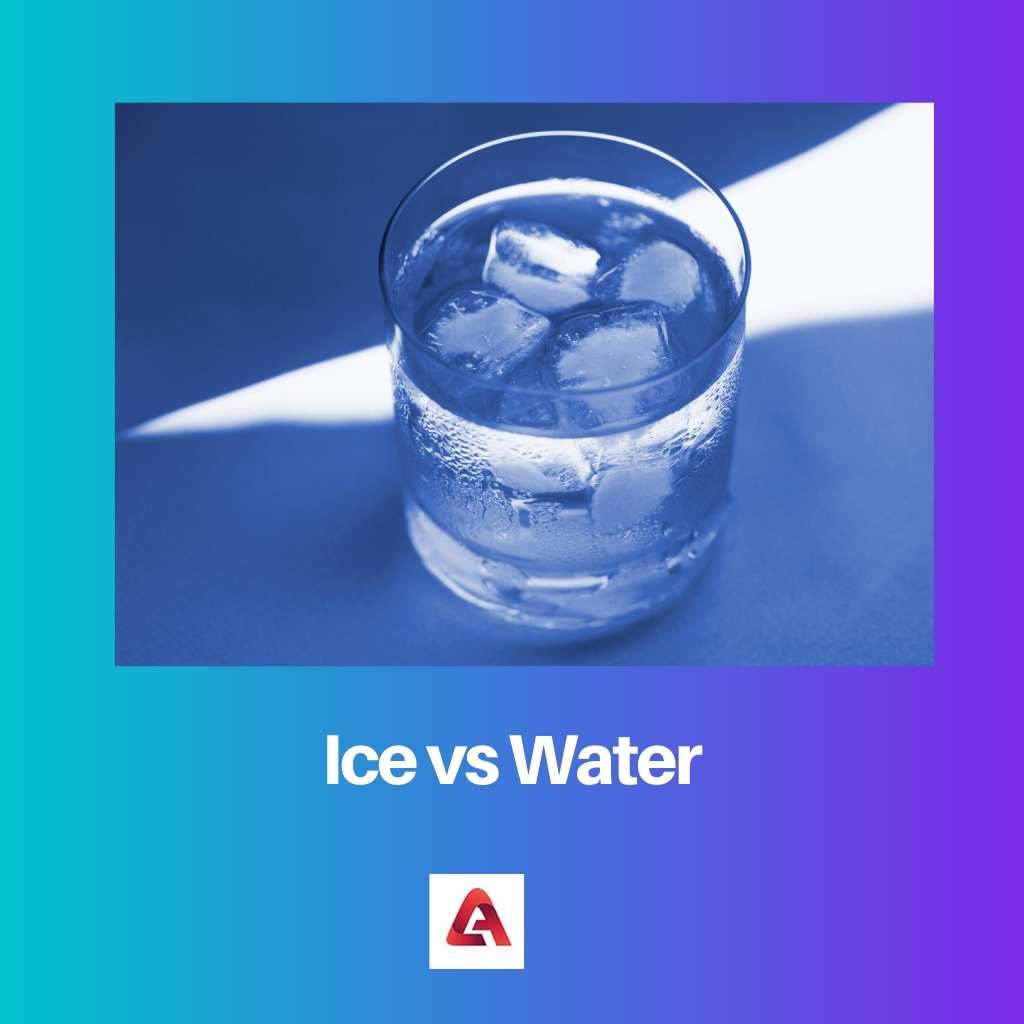 Ice vs Water