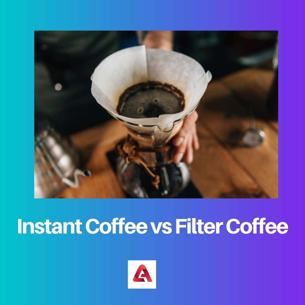 Instant Coffee vs Filter Coffee