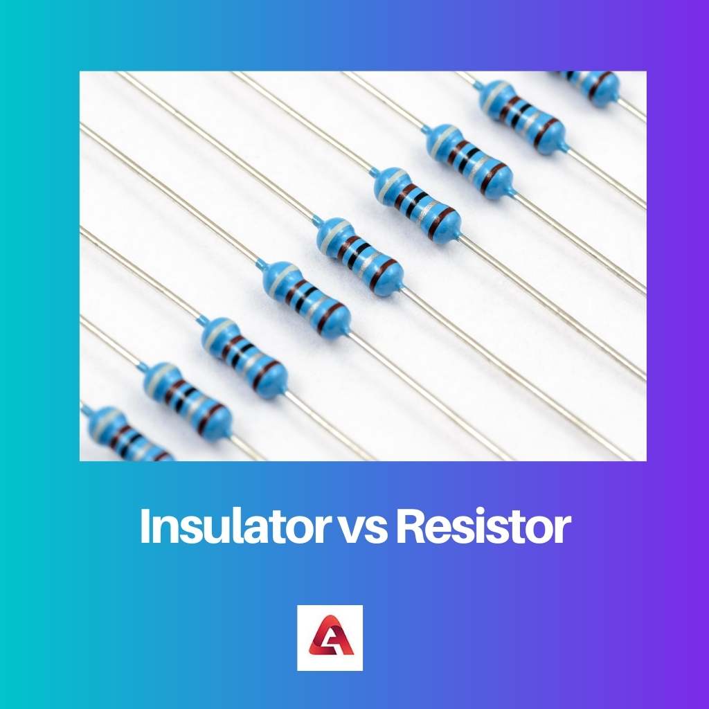 Insulator vs Resistor