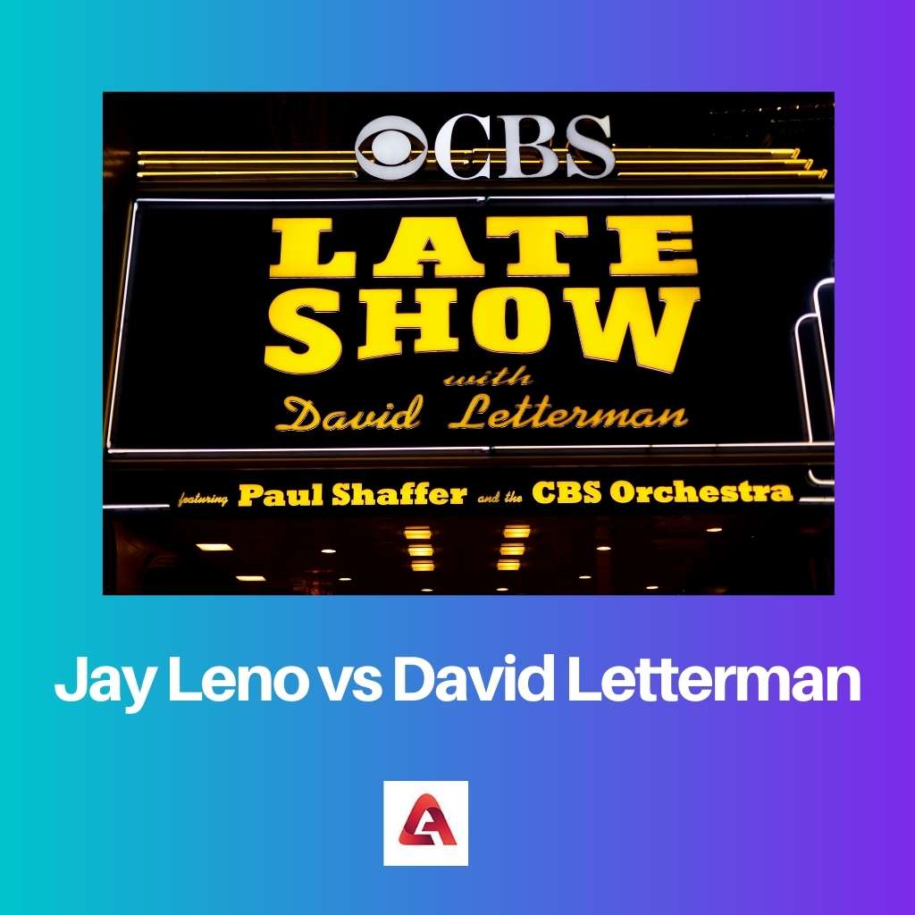 Jay Leno vs David Letterman