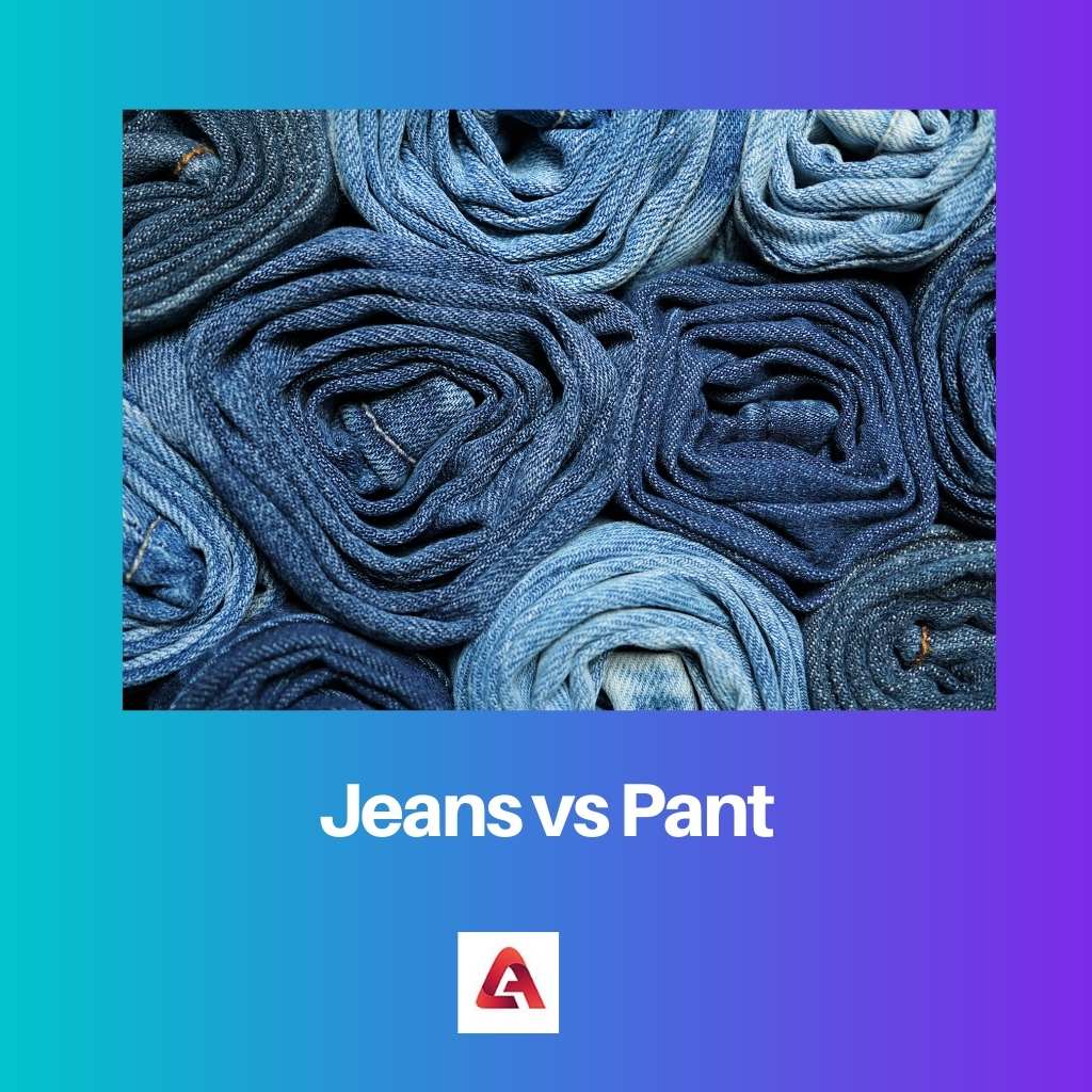 Jeans vs Pant